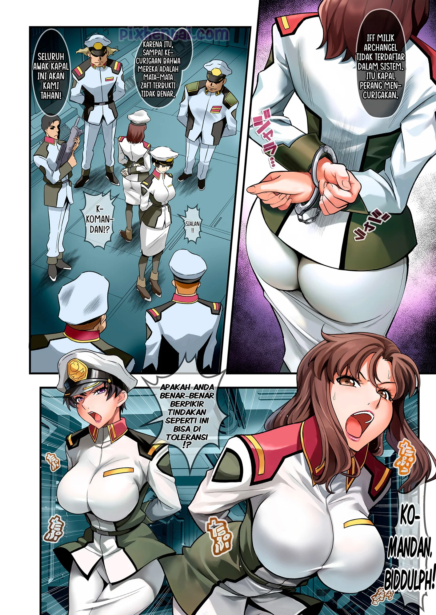 Komik hentai xxx manga sex bokep Prison Ship Gundam SEED 5